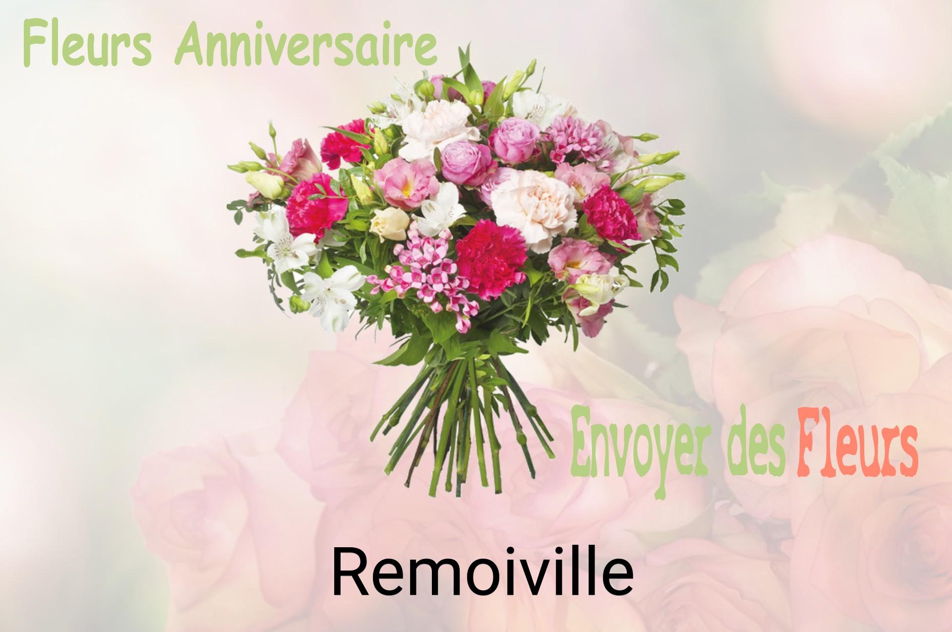 Bouquet de fleurs d’anniversaire livré à Remoiville